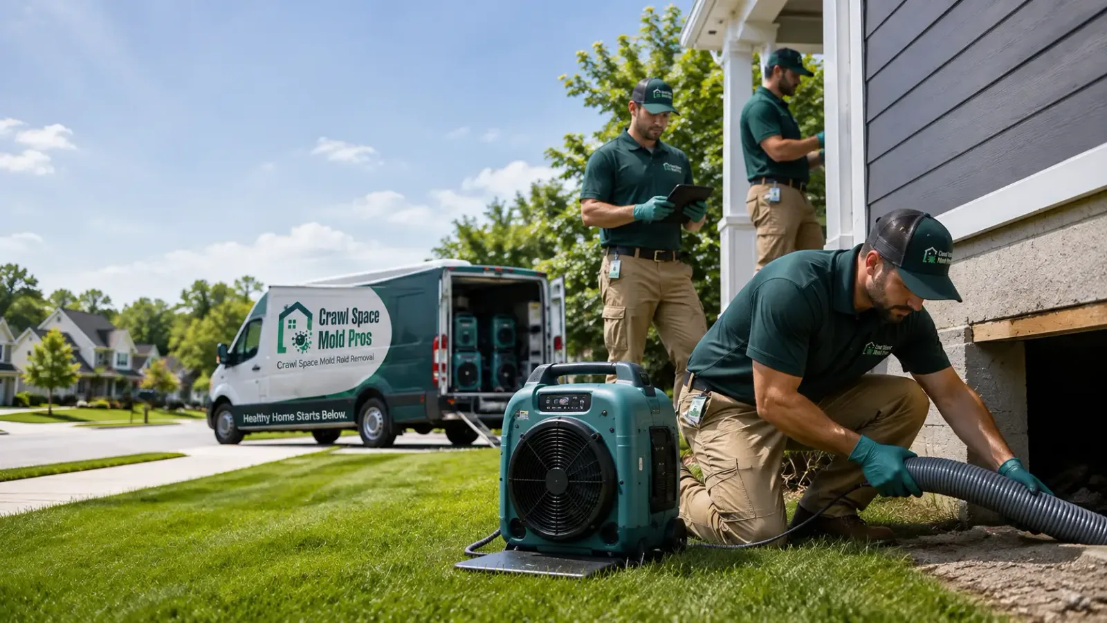 Crawl Space Mold Removal in Aquashicola, PA
